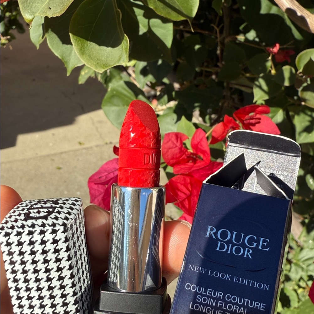 Dior Lipstick 999 Velvet Plaid Brand new LIMITED EDITION Brand New in Box